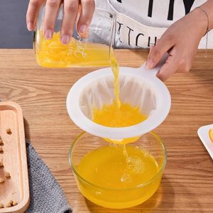 Filter Saringan Mesh Kain Nylon kopi susu kacang kedelai pudding teh jus / Saringan Kopi Makanan Minuman