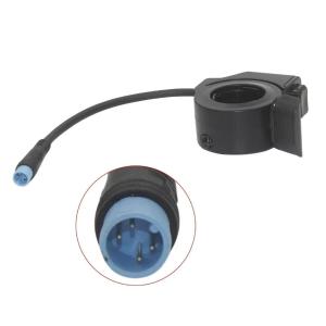 Replacement 4 PIN Thumb Throttle Accelerator For Kukirin G2 Electric Scooter Waterproof Design Plastic Shell With Cable h260928