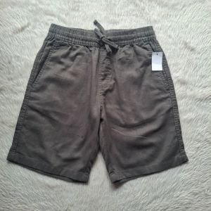 MENS DRAWSTRING COTTON BERMUDA SHORTS TWILL