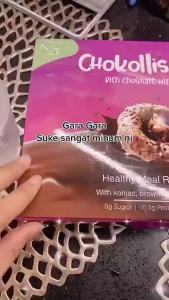 Chokollis curv  Kurus seawal 7hari  slimming choc  premium KONJAC drink with FREE GIFT <Ready Stock> Ship Same Day