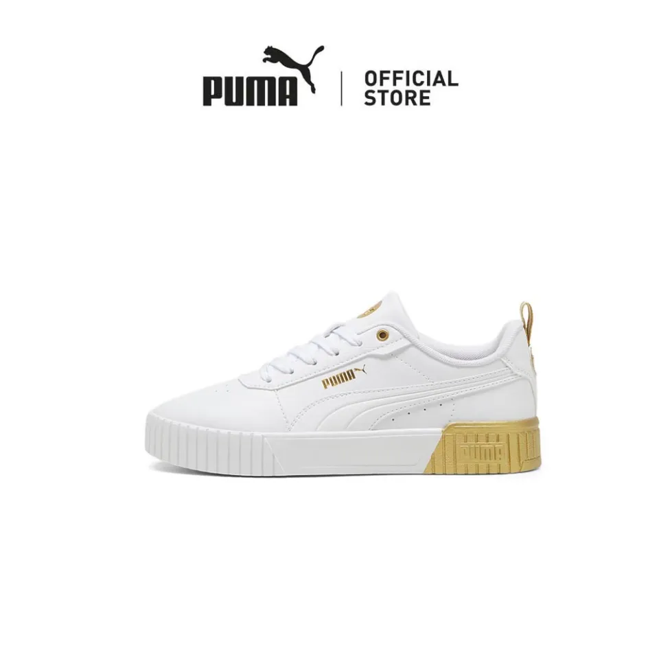 NEW PUMA Carina 2.0 Metallic Dream Women s Sneakers White