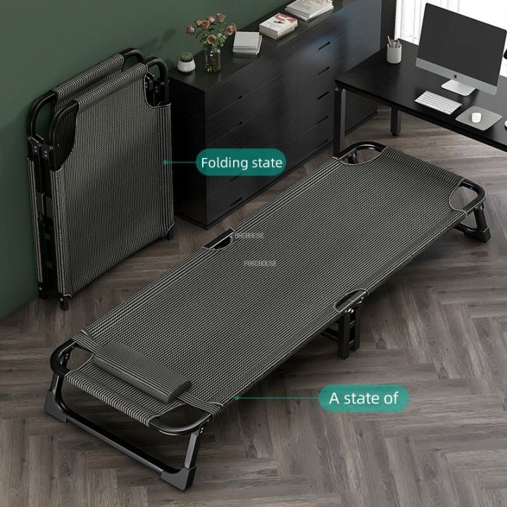(Support COD)Folding bed folding bed folding Office Lunch Break Bed