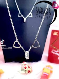 dây chuyền inox thiên thần siu iu