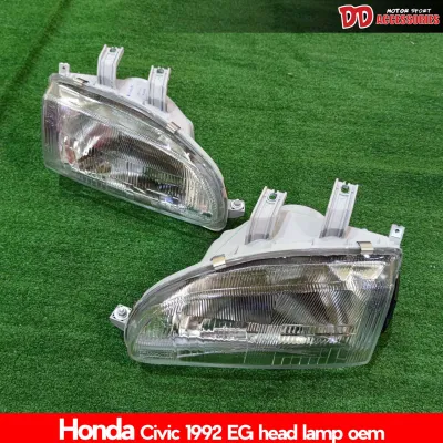 ไฟหน้า Civic 1992 1993 1994 1995 EG 3 ประตู 4 ประตู civic eg เดิมๆ ขายแยกข้าง งาน TYC ราคาต่อดวง
