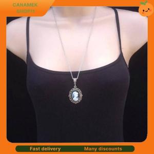 ❣️❣️❣️ Beauty Cameo Necklace Gothic Jewelry Vintage Victorian Carved Beauty Charm Choker For Women Girls