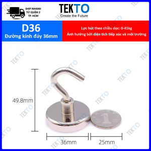 Móc Treo Đồ Nam Châm Móc treo từ tính mạnh xoay 360 độ chịu Lực Tốt Siêu Hút nhiều kích thước - 810