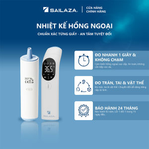 [CHÍNH HÃNG] Nhiệt kế điện tử hồng ngoại 3 trong 1 cao cấp Sailaza AOJ20F bảo hành 24 tháng