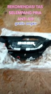 TAS SELEMPANG PRIA ANTI AIR, WAISTBAG PRIA WATERPROOF, DAN TAS DISTRO PRIA KEKINIAN