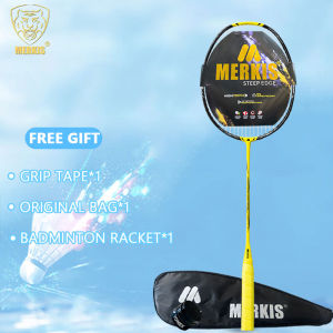 MERKIS Badminton Racket Full Carbon 4U 26-30Lbs ASTROX99/100/VT-ZF Random String With 3Pcs Badminton And Bag