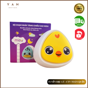 Bộ chạm nhảy tăng chiều cao Midu giọng nói tiếng Việt cảm biến phát sáng