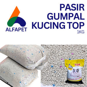 Pasir gumpal kucing Top repack 1kg