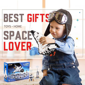 Space Shuttle Building Toys 25-in-1 Aerospace Building Kit for Kids to Assemble a Big Spaceship or 12 Small Different Space Probe Best Gifts for Boys and Girls Aged 6 7 8 9 10 11 12 13 14+ 586PCS