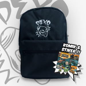 THE DEXO BACKPACK FINTAGE GRAPHIC BACKPACK