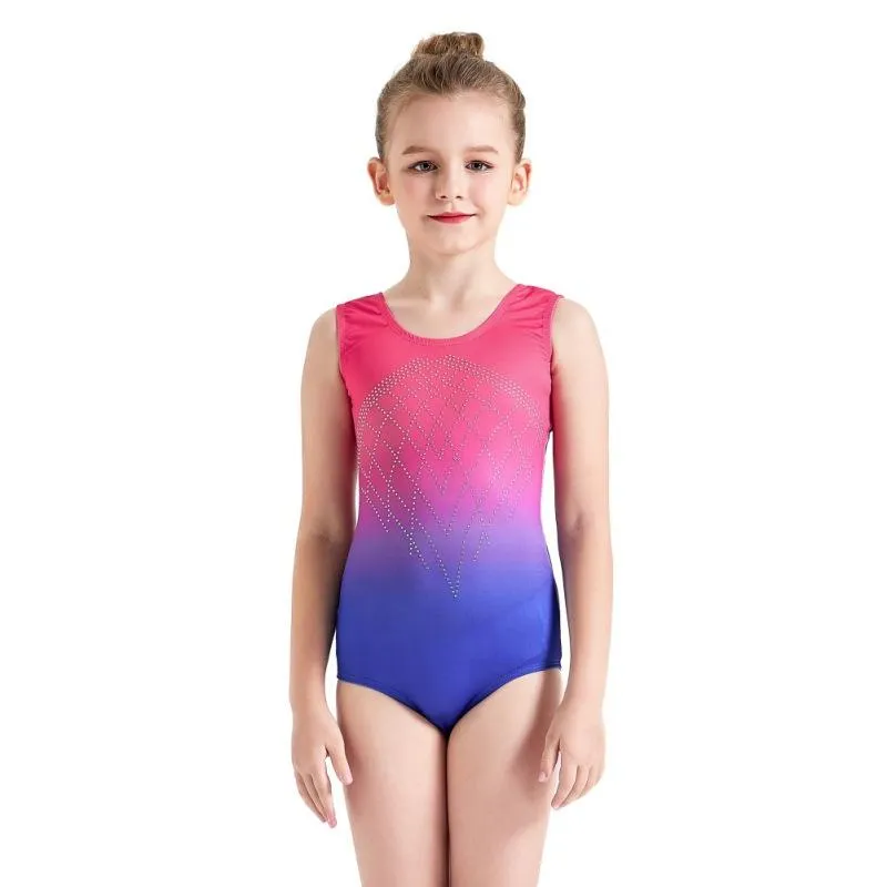 Girls Gymnastics Leotards Ballet Dance Unitard Sports Bodysuit