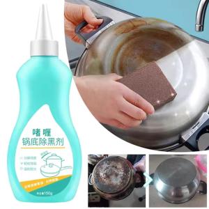 150ml Pot Bottom Grease Cleaner Cookware Heavy Oil Removal Oven Rust Remover Cooktop Cleaning Degreasing