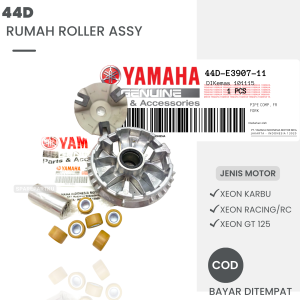 (44D) RUMAH ROLLER SET ASSY YAMAHA XEON KARBU XEON RACING/ RC XEON GT 125/ RUMAH ROLER/ SET/ ASSY