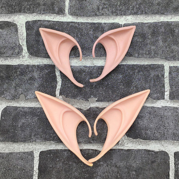 YF Halloween Elf Ears Latex Cosplay Tool Party Costume Lazada PH