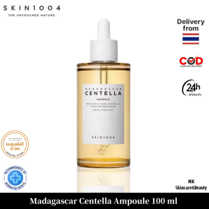 SKIN1004 Madagascar Centella Ampoule 100 ml Tighten pores พื่อเสริมสร้างเกราะป้องกันผิว ซ่อมแซมผิวที่ถูกทำลายและปรับสมดุลของน้ำมันและน้ำในผิว