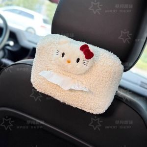 Hello Kitty Tissue Holders for Cars Car Tissue Box