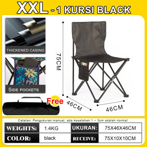 Kursi Lipat Outdoor Kusi Bulat Camping Moon Folding Chair Mancing Alam Piknik Outdoor Kursi Lipat Camping Dewasa Folding Chair Beach Chair
