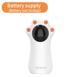 ROJECO Cat Claw Automatic Cat Laser Toy Interactive Cat Toy USB Rechargeable Auto Laser Cat Toy