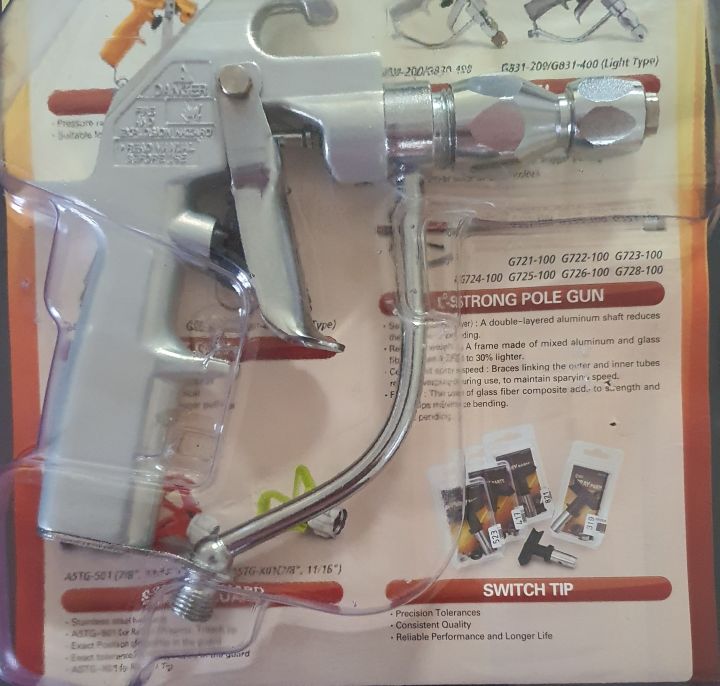 Airless Spray Gun With Standard Tip Filter Housing & 517 Tip Fit to