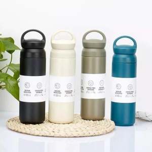 HAPPY HOME CREATION 350&500ml Thermoflask Water Tumbler Vacuum Insulated Bottle and Stainless Steel