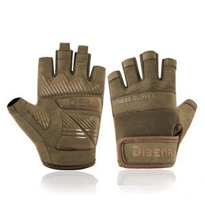 WINMAX Half Finger Fitness Gloves Weightlifting Dumbbell Training Anti-Slip with Belt Crossfit Workout Gloves
