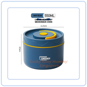 【Pure Care】 Stainless Steel Lunch Box/Microwaveable Insulated Thermos Container