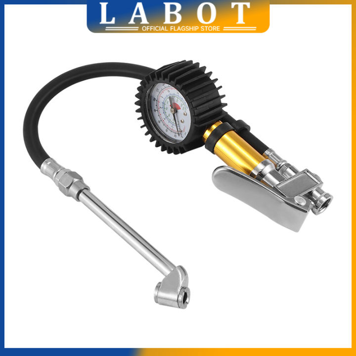 Tire Inflator with Pressure Gauge 220 PSI Air Chuck Heavy Duty Inflator ...