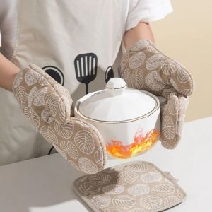 WCYC Thickened Microwave Gloves Anti-scald Heat Resistance Kitchen Tools Durable Portable Baking Accessories