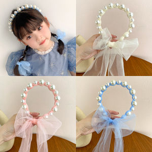 COD BANDO MUTIARA TALI KEPANG ANAK PEREMPUAN KOREAN STYLE / HEADBAND KOREA MUTIARA ANAK