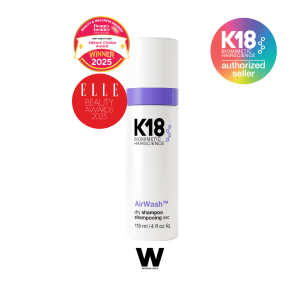 K18 AirWash™ Dry Shampoo l Reduce oil odor l Weightless l Non-aerosol l Balance scalp sebum l minimizes excess buildup l High-performance formula l Last up to 3 days l WOOSHOP