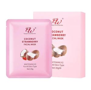 (5in1)DW Whitening Facial Mask Papaya/Milk/Snail /Strawberry/ Honey 30g