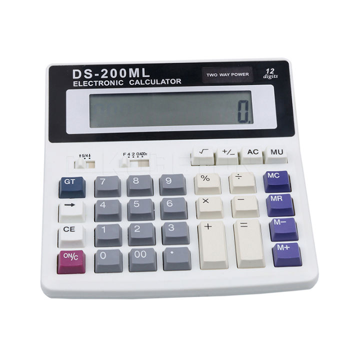 Office calculator Muti-function calculator Large key-board keys 12 ...