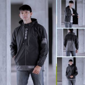 Jacket Parasut Pria dan Wanita Waterproof Type Nasa Size L XL Branded The Bojiel