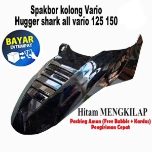 spakbor kolong hugger vario 150 / 125 lampu Carbon LED Techno tahun 2015 2016 2017 2018 2019 2020 2021 2022 2023 hugger honda vario karbon