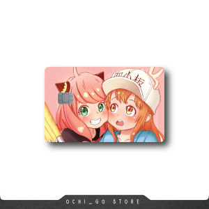 Stiker Sticker Kartu Atm Garskin Skin Card Atm Anime Spy X Family Anya Stiker Kartu Atm Bca | Bri | Mandiri | Debit | Credit | E-money | Flazz