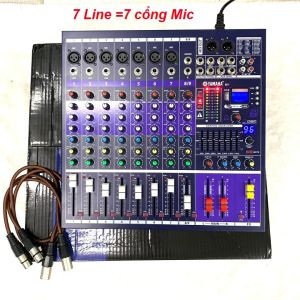 Bàn trộn âm thanh Mixer M11 YAMAHA tích hợp vang số99 hiệu ứng Reverb-USSB-Bluetooth