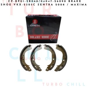 CP-BP01-SB068/04047-26090 BRAKE SHOE VKX-2305C Sentra 2008 / Maxima