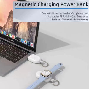 Portable Watch PowerBank Wireless Travel Portable Charger Compatible with iWatch Series 1/2/3/4/5/6/7/8/SE