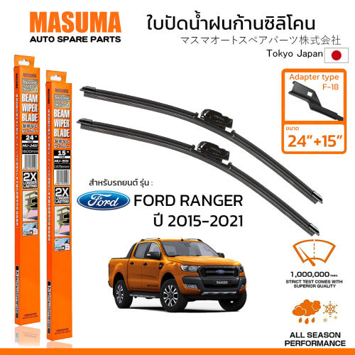 วิธีเลือกที่ปัดน้ำฝน Ford Ranger สำหรับฤดูฝนในประเทศไทย พร้อมเกณฑ์การเลือกและวิธีเปลี่ยน