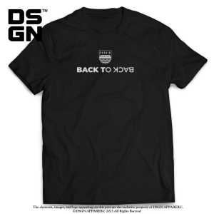 Kaos Pria HOOKA persib back to back Baju Distro tshirt katun combed 24s