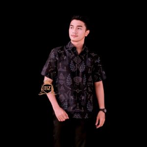 PROMO TERBARU-KEMEJA BAJU BATIK PEKALONGAN PRIA MURAH MEWAH MOTIF KEKINIAN LENGAN PANJANG JS-K07