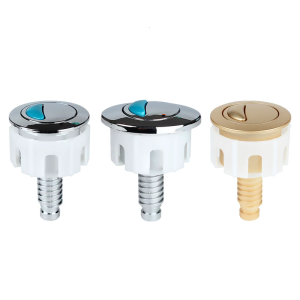 Pack of 2 Double Flush Toilet Button Round Head easy installs Replacement Toilet Flush Systems for Cistern Tanks Systems
