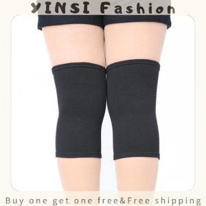 YINSI Sports Compression Knee Pads Elastic Knee Protector Thickened Sponge Knee Brace Support For Dancing Workout Training Yoga