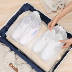TÚI RÚT TRẮNG Sỉ Combo 50 Túi Đựng Giày Dẹp Đồ Cá Nhân Tránh Bụi Bẩn Ẩm Mốc Ố Vàng - KIMI DECOR