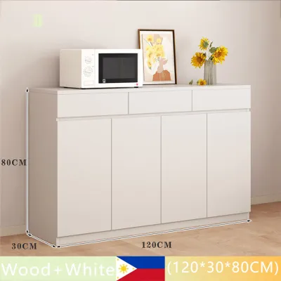 HOMEE Slim Cabinet Kitchen Island Kitchen Storage Cabinet Desk Cabinet Sideboard Wooden Cabinet Storage Cabinet