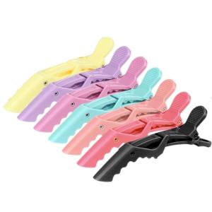 7pcs Professional Double-Hinged Hair Clip For Women Simple And Stylish For Salon Or Home