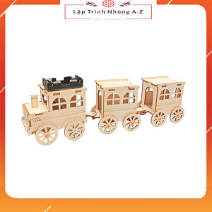 [Lập Trình Nhúng A-Z][5] Đồ Chơi STEM - Bộ Lắp Ghép Đoàn Tàu Bằng Gỗ